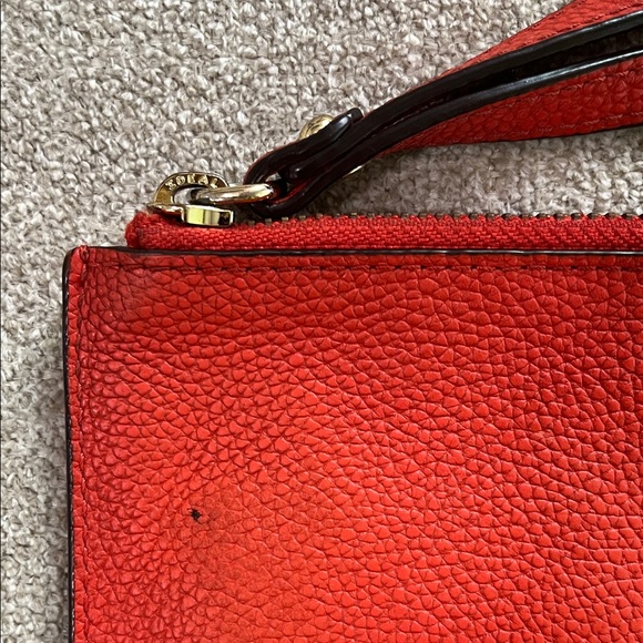 Michael Kors Vibrant Red Wristlet - Picture 3 of 15